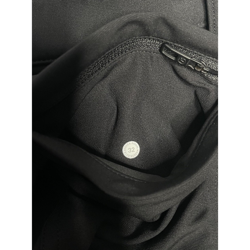 Lululemon ABC Chino Pants Mens 32 Stretch Athletic Black Slim‎ Fit - Picture 6 of 14